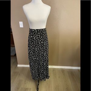 Loft black an white Maxi skirt I also wore as a strapless dress